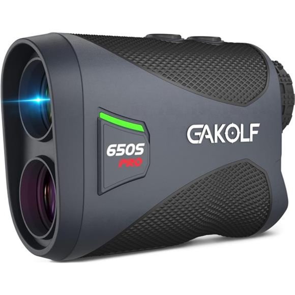 Laser Golf Rangefinder with Slope Switch and Fast Acquisition︱650 Yard Range